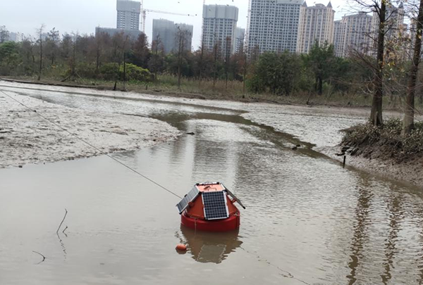 广州市大学城湾咀头湿地公园水质监测系统安装项目